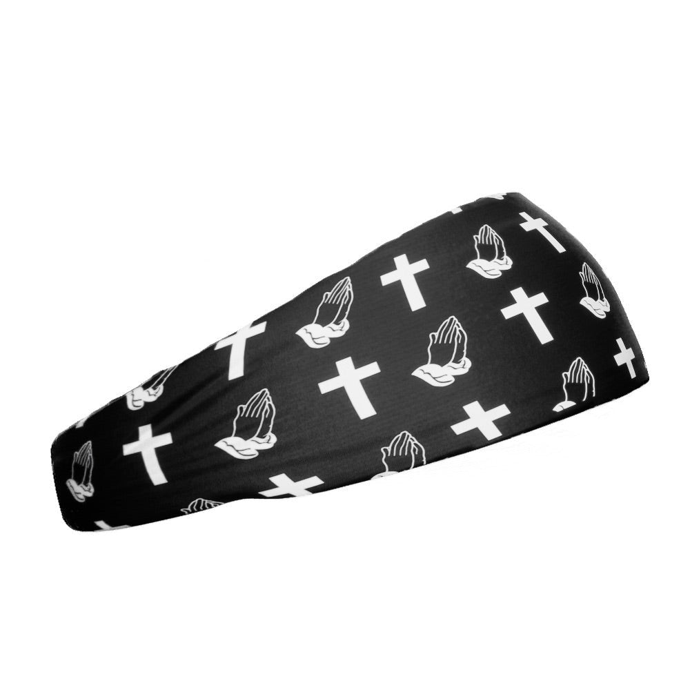 Praying Crosses Headband - Maximum Velocity Sports