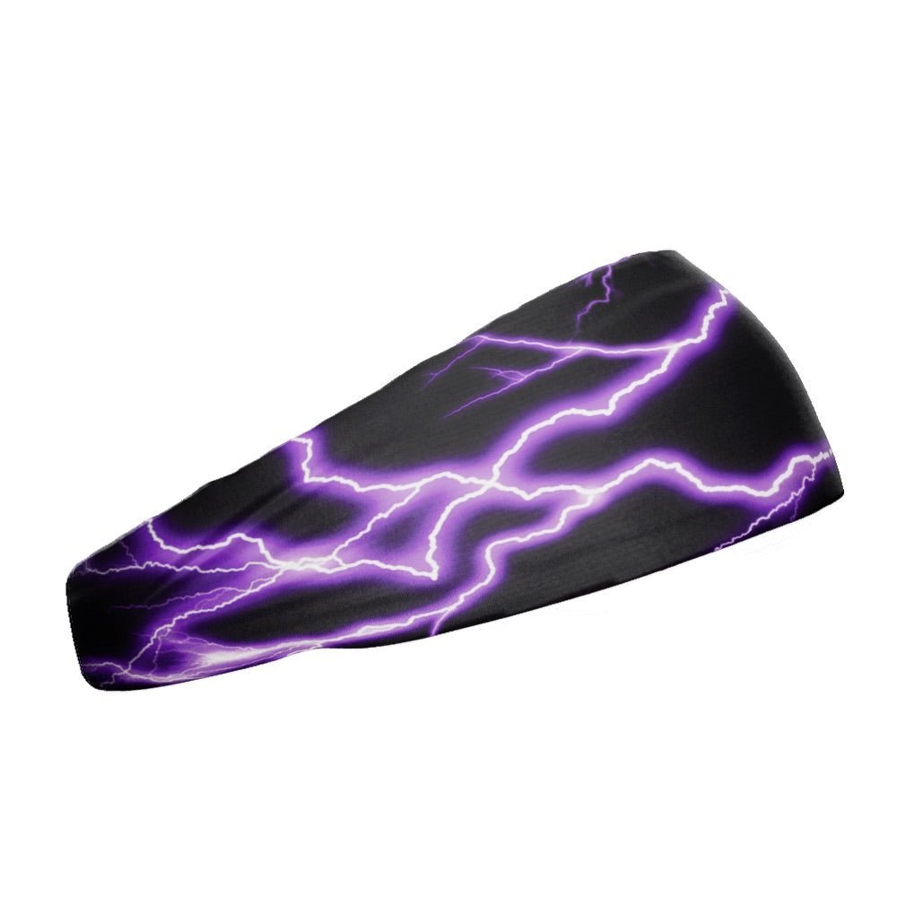 Purple Lightning Headband - Maximum Velocity Sports