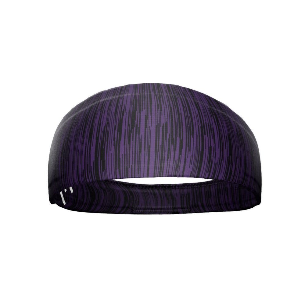 Purple Static Headband - Maximum Velocity Sports