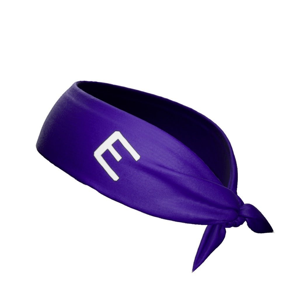 Purple Tie Headband - Maximum Velocity Sports