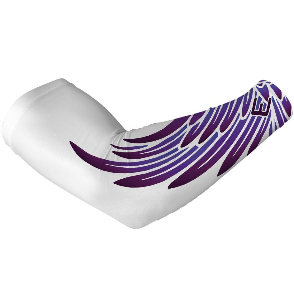 Purple Wing Arm Sleeve - Maximum Velocity Sports
