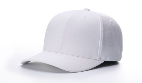 Richardson Flex - Fit Football/Lacrosse Officials Hat - Black w/ White Piping and All White - Maximum Velocity Sports