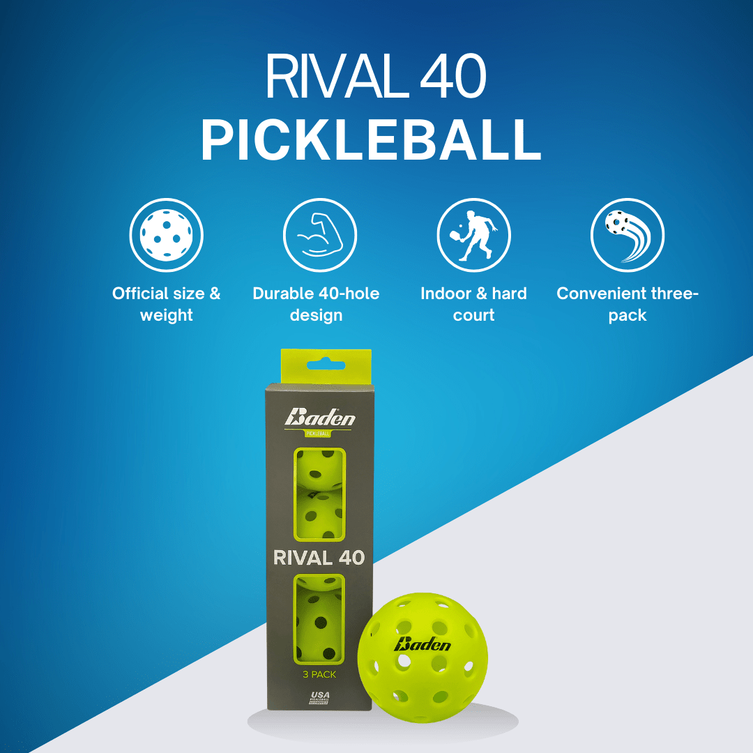 Rival 40 Pickleball 3 - Pack - Maximum Velocity Sports