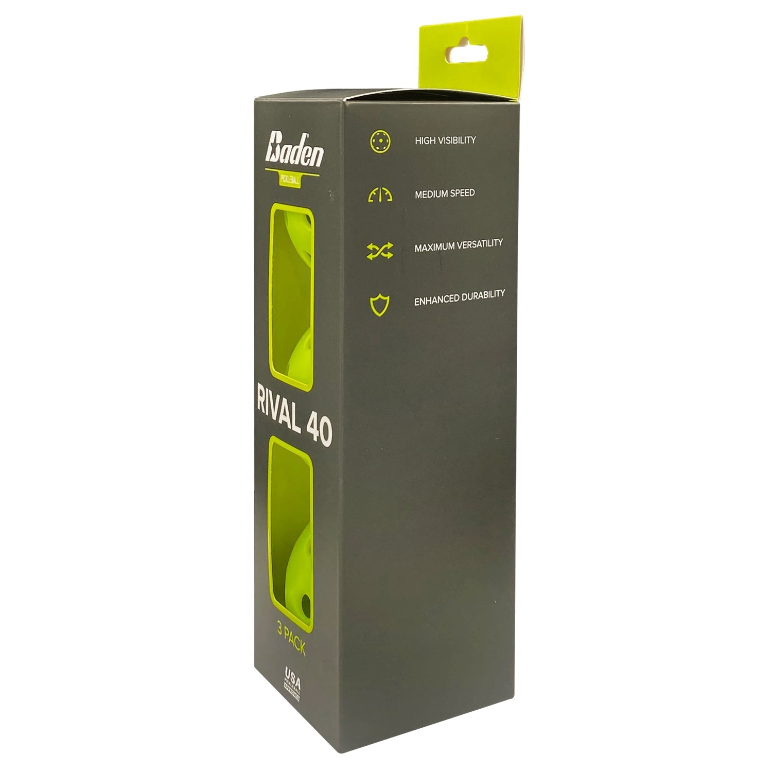 Rival 40 Pickleball 3 - Pack - Maximum Velocity Sports