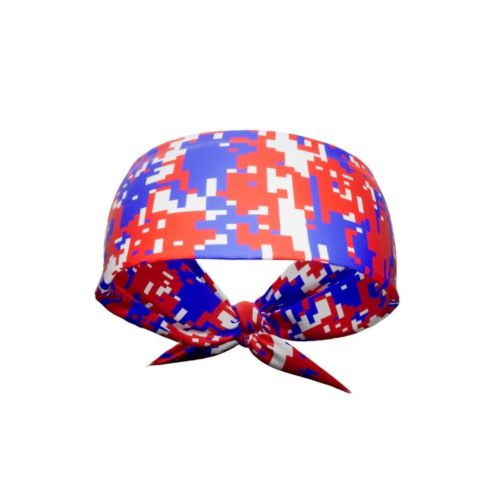 RWB Digi Camo Tie Headband - Maximum Velocity Sports