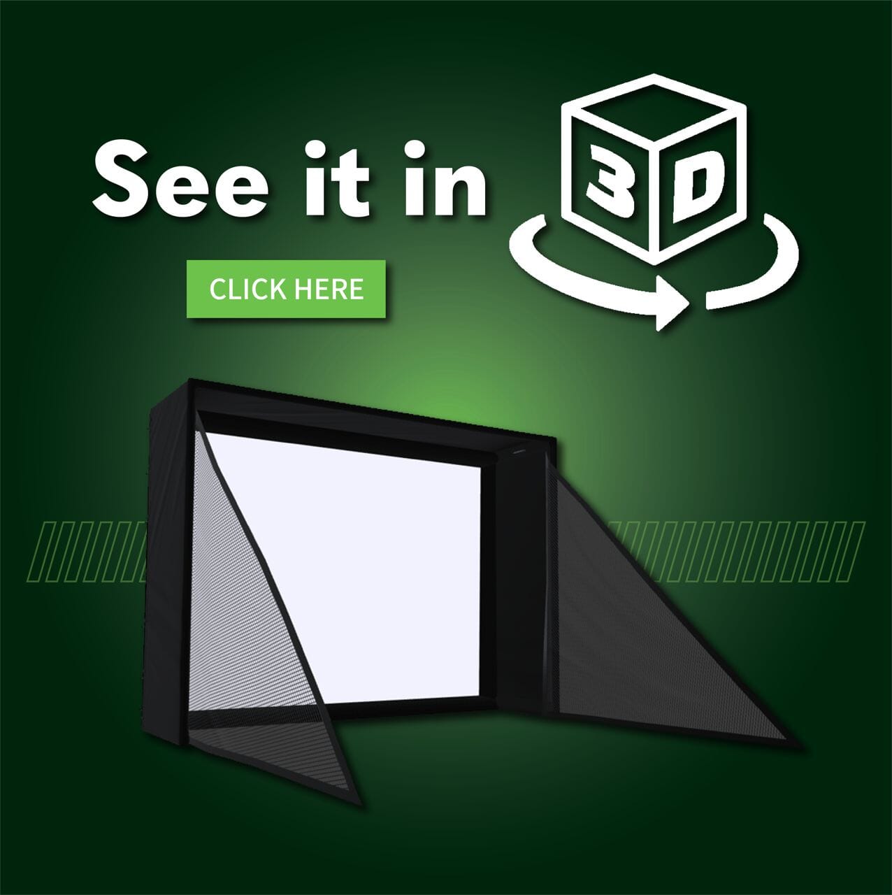 SIG12 Golf Simulator Enclosure - Maximum Velocity Sports