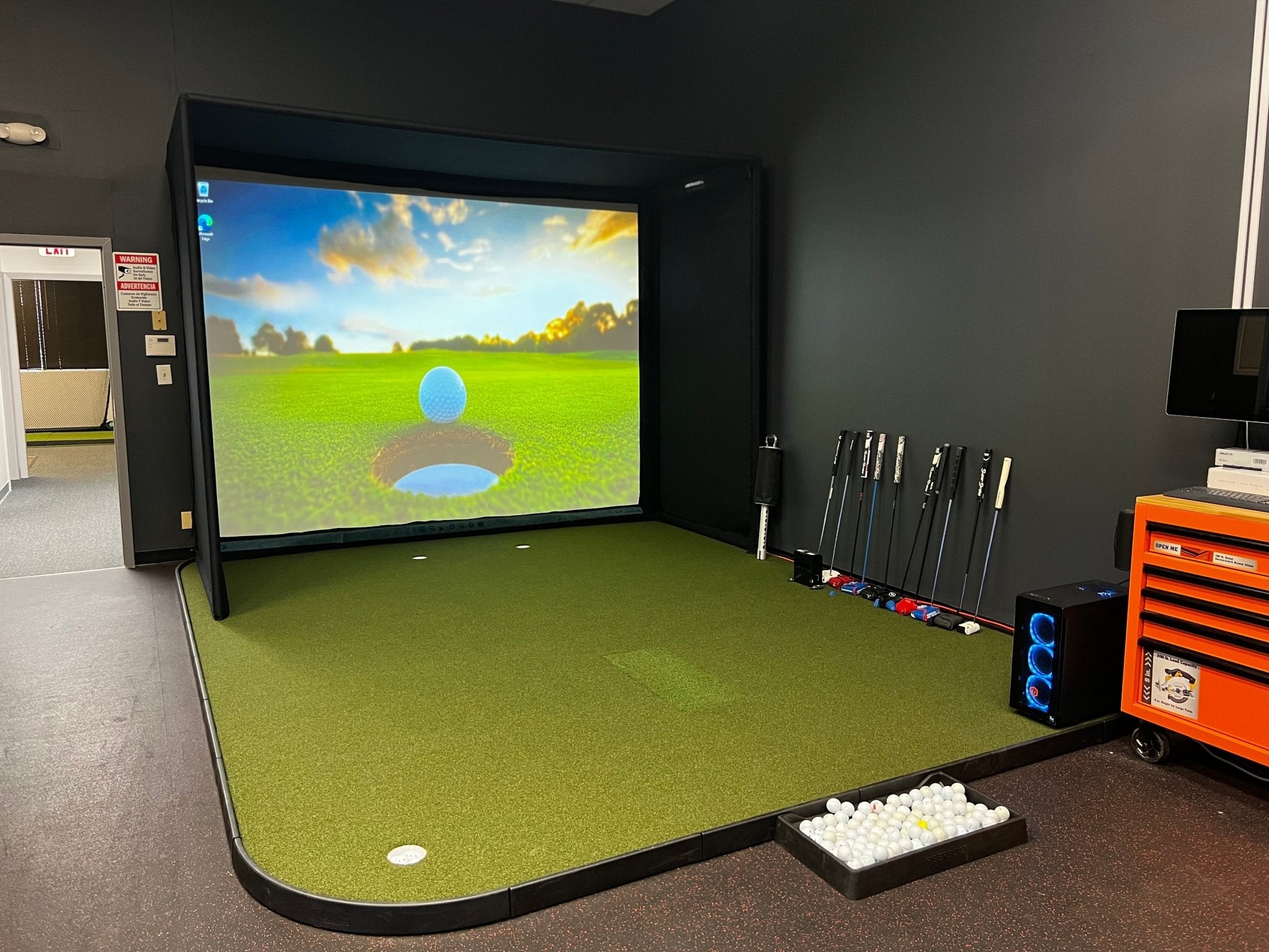 SIGPRO Golf Simulator Flooring - Maximum Velocity Sports