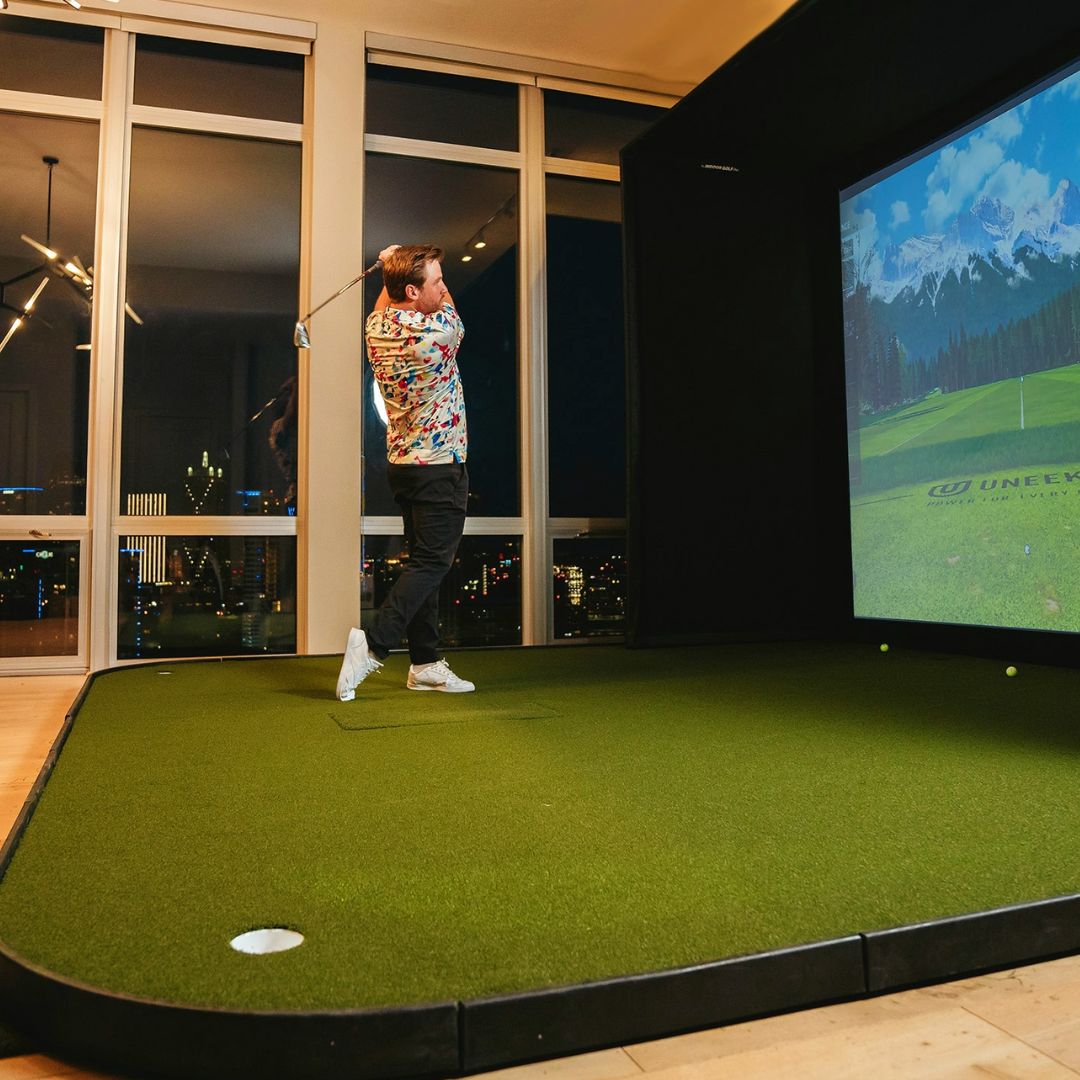 SIGPRO Golf Simulator Flooring - Maximum Velocity Sports