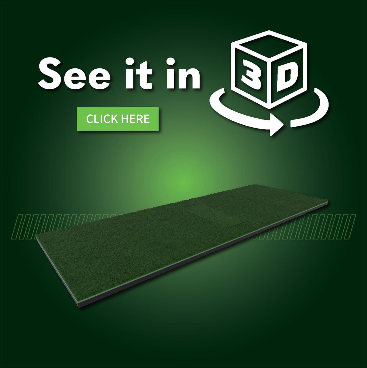 SIGPRO Softy 4' x 10' Golf Mat - Maximum Velocity Sports