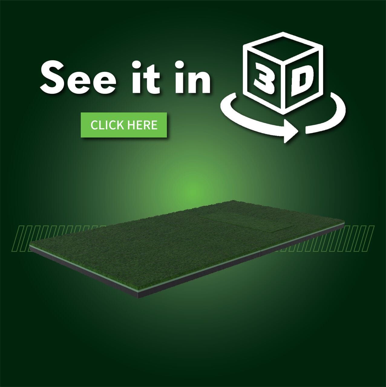 SIGPRO Softy 4' x 7' Golf Mat - Maximum Velocity Sports