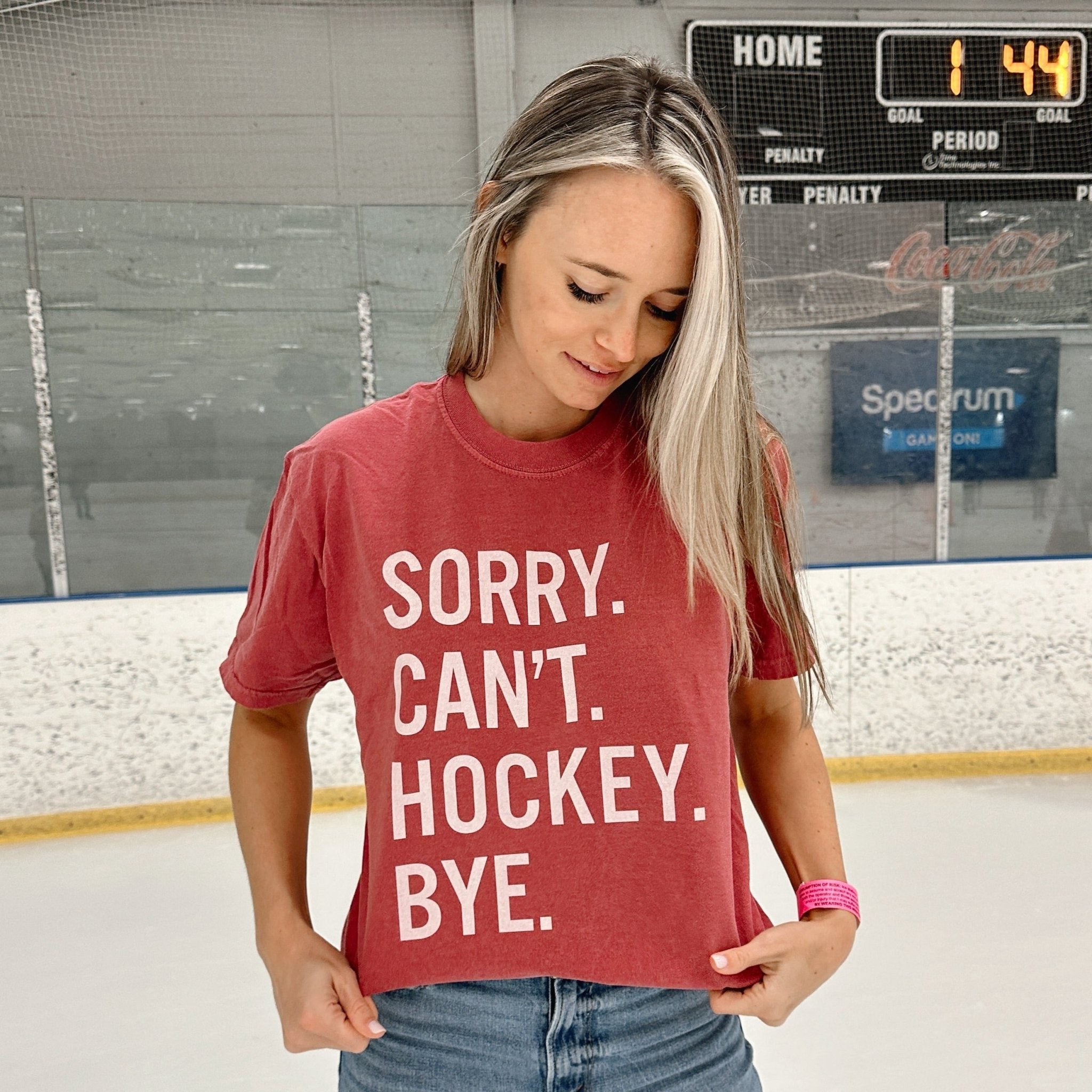 Sorry Can't Hockey Bye - Maximum Velocity Sports
