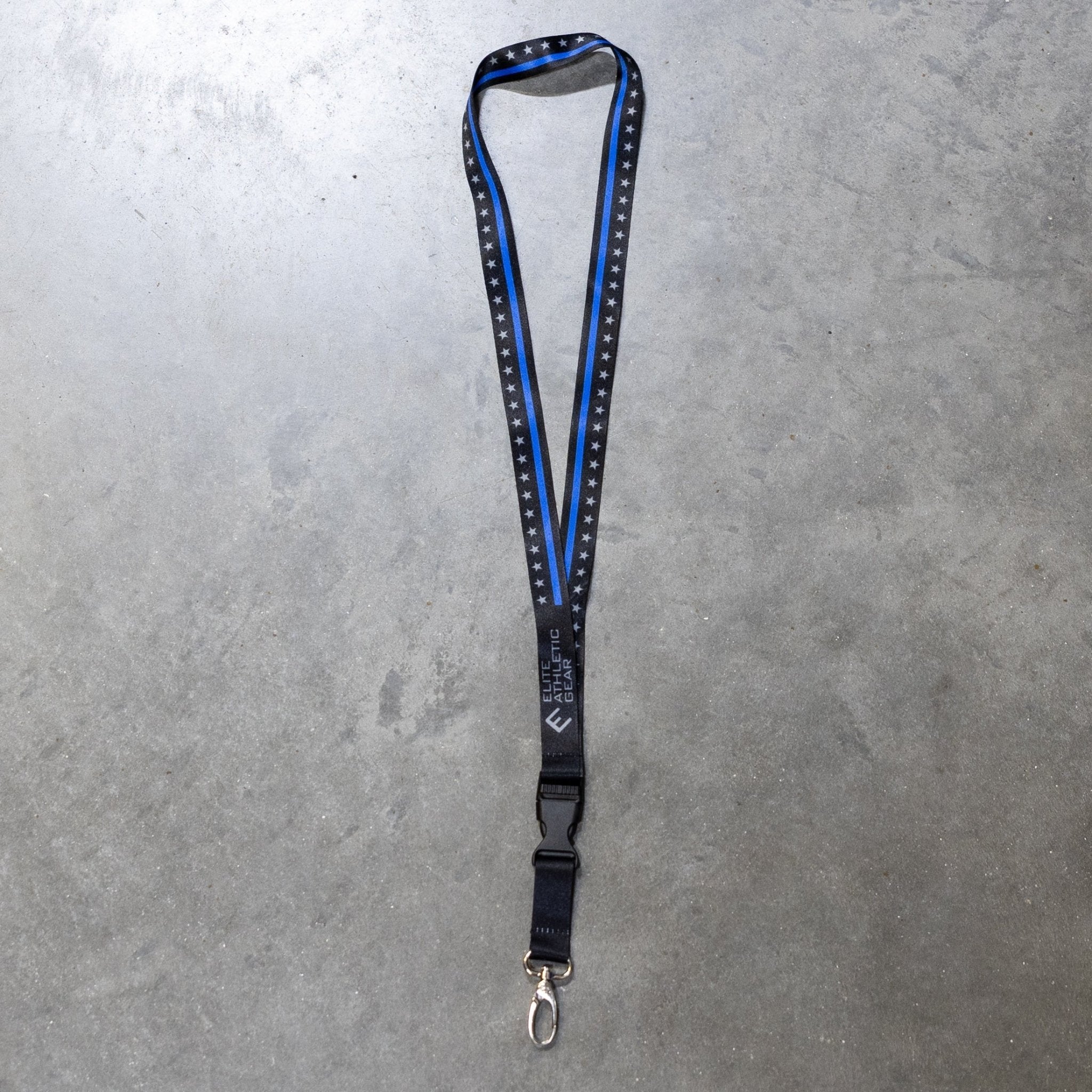 Thin Blue Line Lanyard - Maximum Velocity Sports