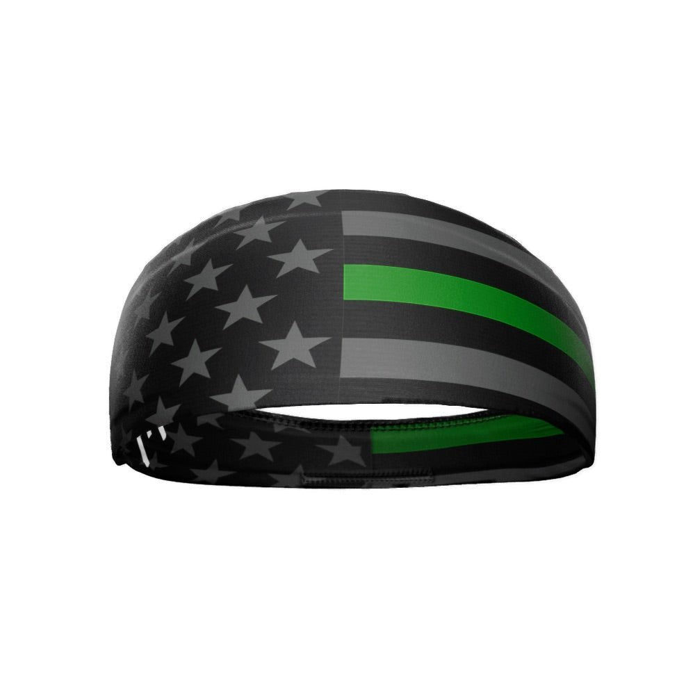 Thin Green Line Headband - Maximum Velocity Sports