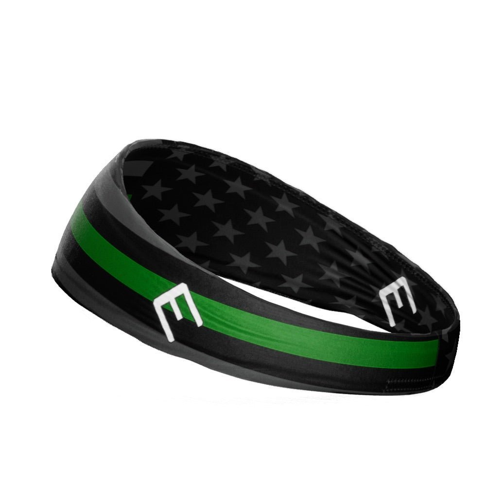 Thin Green Line Headband - Maximum Velocity Sports