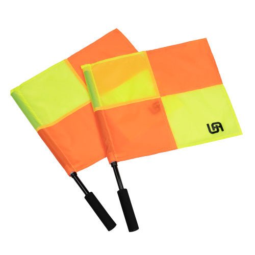 United Attire Checkered Referee Flags - Maximum Velocity Sports