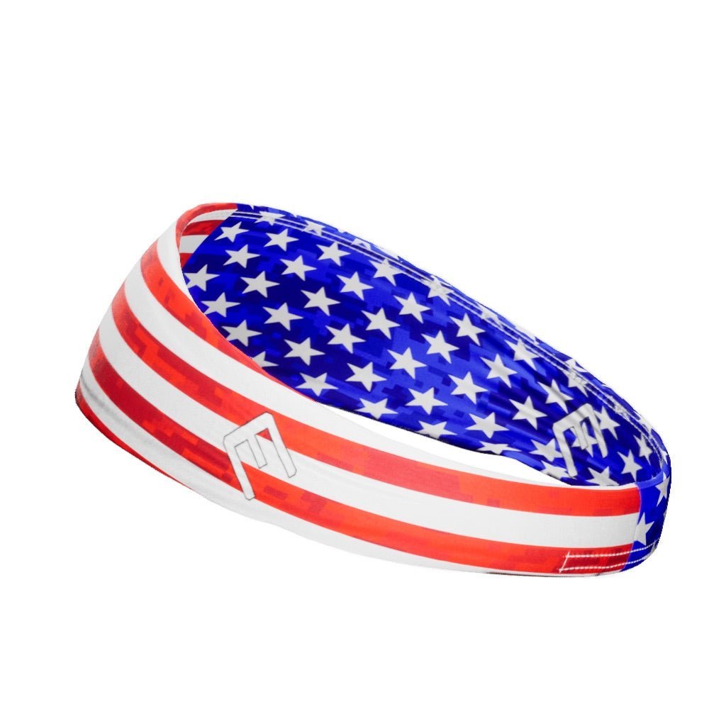 USA Flag 2.0 Headband - Maximum Velocity Sports