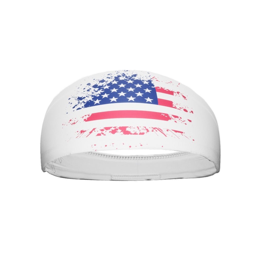 USA Splattered Headband - Maximum Velocity Sports
