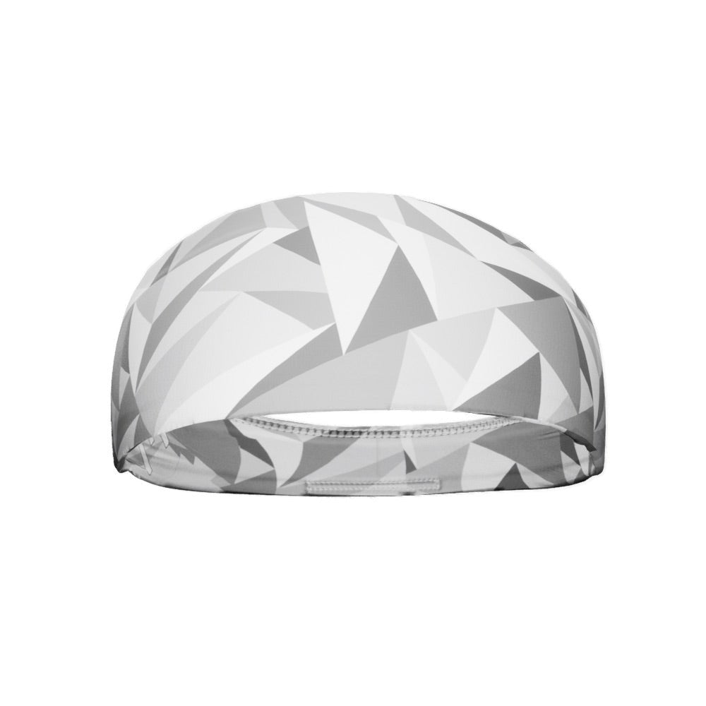 White Mosaic Headband - Maximum Velocity Sports