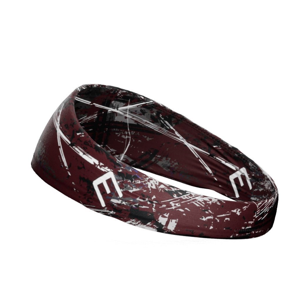 Wicked Maroon Headband - Maximum Velocity Sports