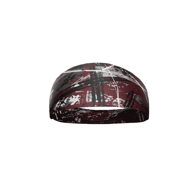 Wicked Maroon Headband - Maximum Velocity Sports