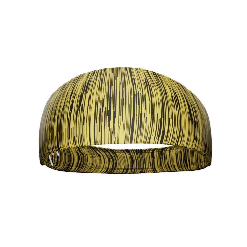 Yellow Static Headband - Maximum Velocity Sports