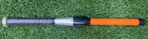 1 Hander Top/Bottom Hand Elite Training Bat - Maximum Velocity Sports