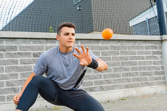 Catcher's Resistance Training - CRT Belt - Turn Balls into Strikes - Maximum Velocity Sports