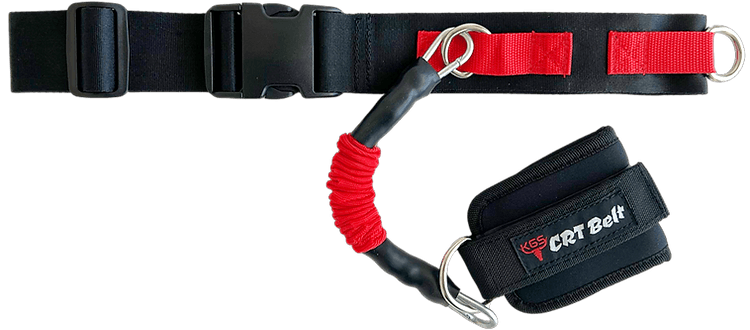 Catcher's Resistance Training - CRT Belt - Turn Balls into Strikes - Maximum Velocity Sports