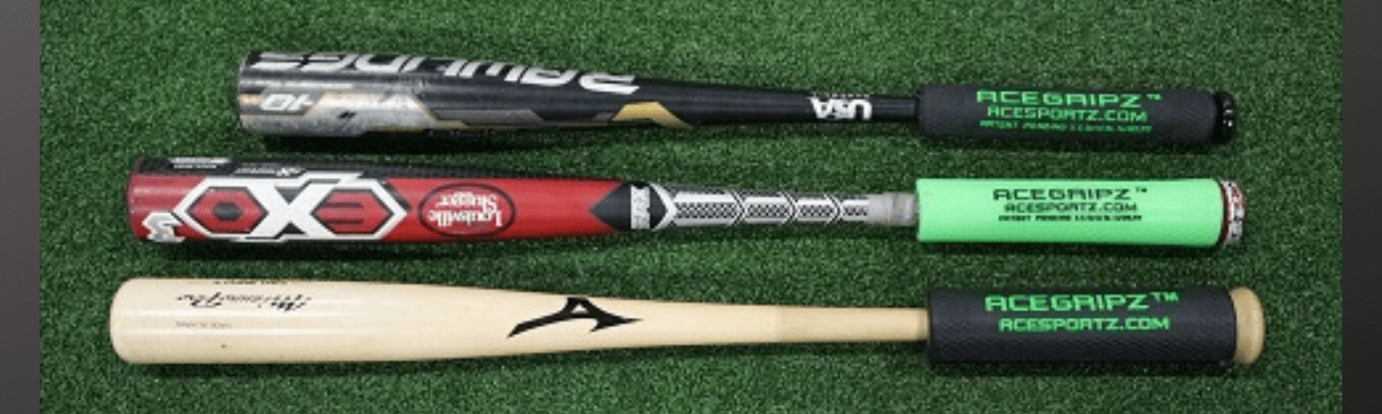 INCREASE EXIT VELOCITY - ACEGRIPZ Medium Senior League Bevel- 45mm - Maximum Velocity Sports