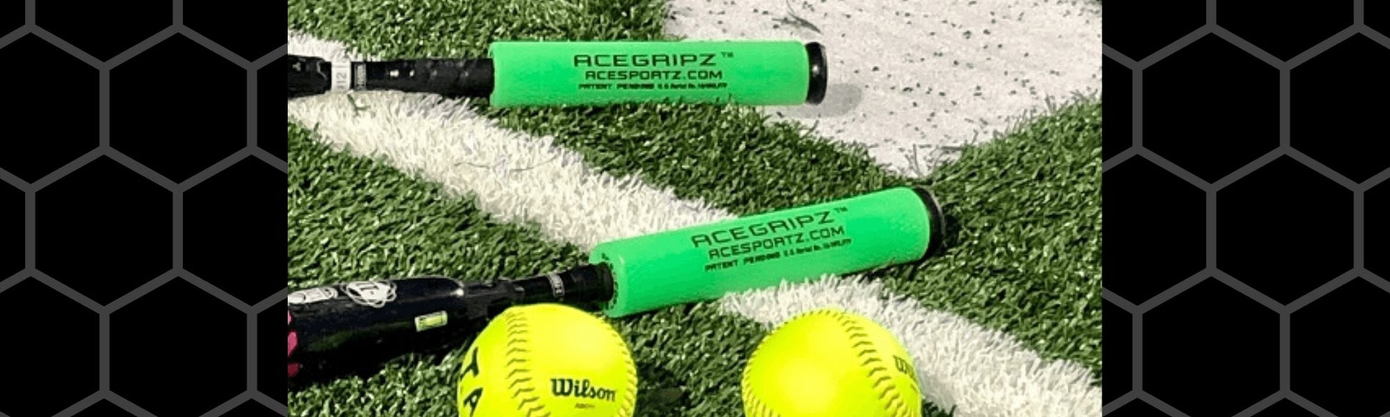 INCREASE EXIT VELOCITY - ACEGRIPZ Medium Senior League Bevel- 45mm - Maximum Velocity Sports