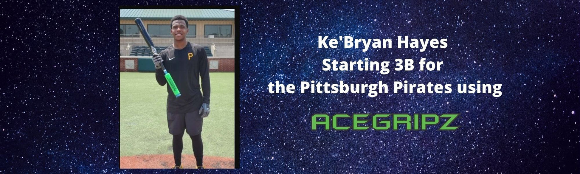 INCREASE EXIT VELOCITY & Bat Speed YOUTH MODEL- ACEGRIPZ Medium Straight Handle- 45mm - Maximum Velocity Sports