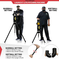 Launch F-Lite Pitching Machine - Maximum Velocity Sports