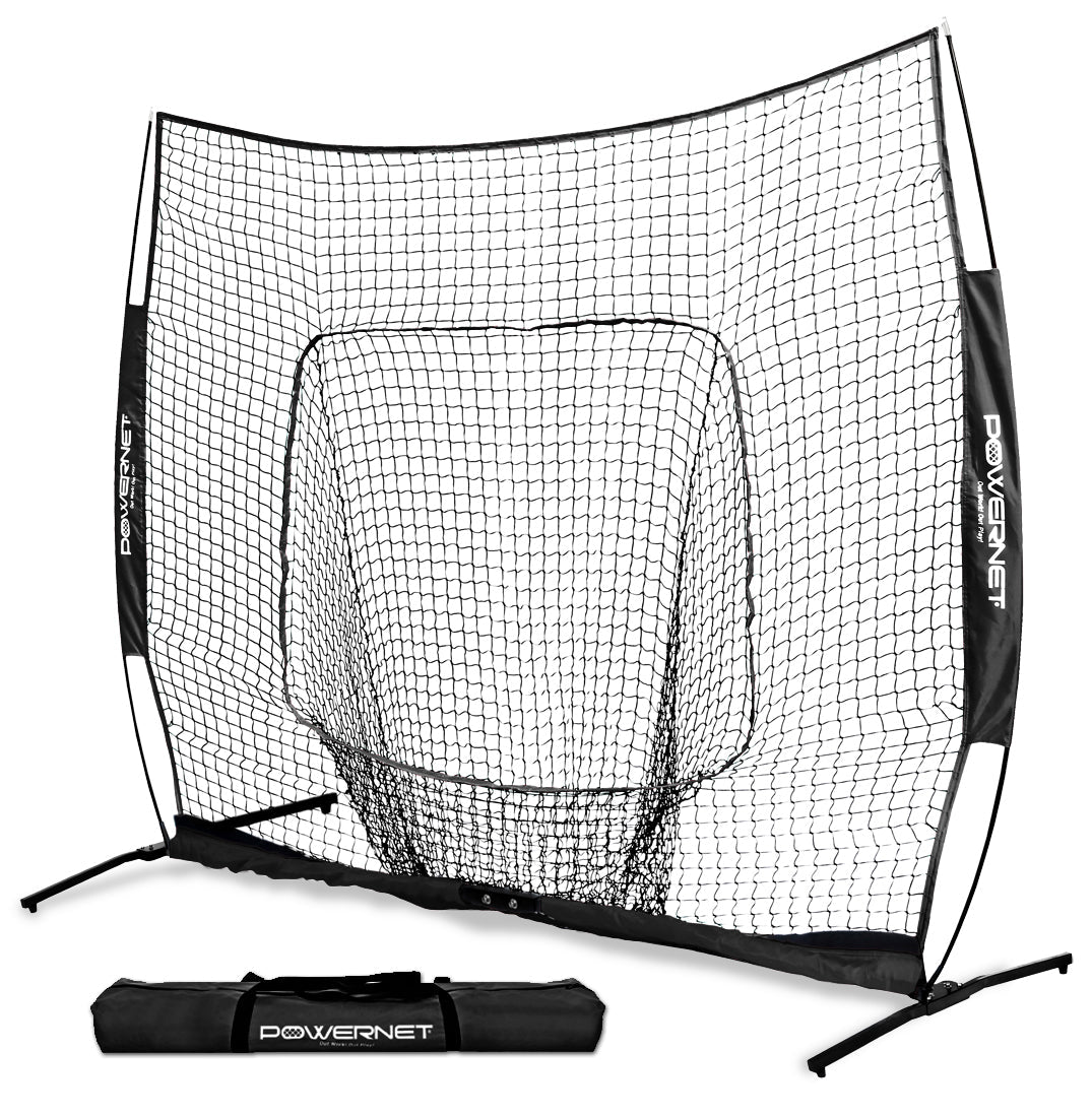 PowerNet 7x7 PRO Net with One Piece Frame - Maximum Velocity Sports