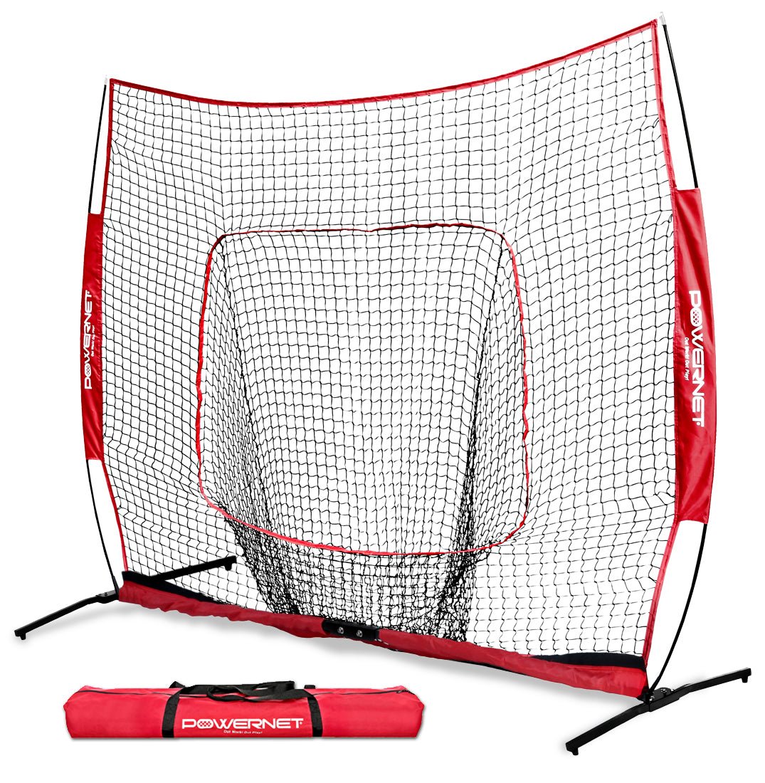 PowerNet 7x7 PRO Net with One Piece Frame - Maximum Velocity Sports