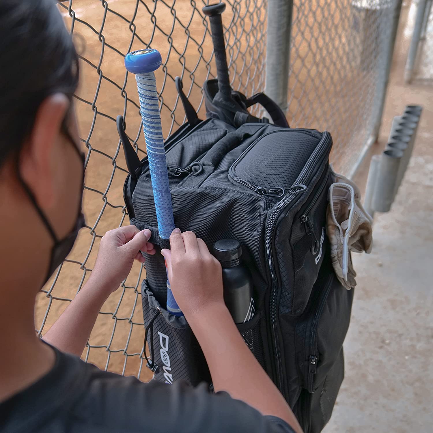 PowerNet Baseball Softball Multi-Bat and Equipment Backpack Bag - Maximum Velocity Sports