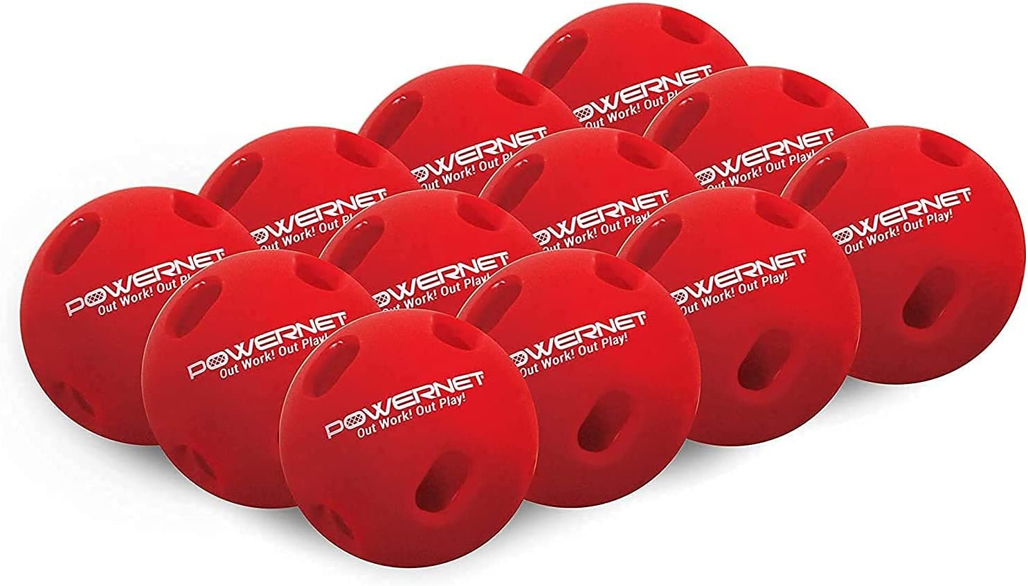 PowerNet Crushers Limited Flight Training Baseballs 12 PK - Maximum Velocity Sports