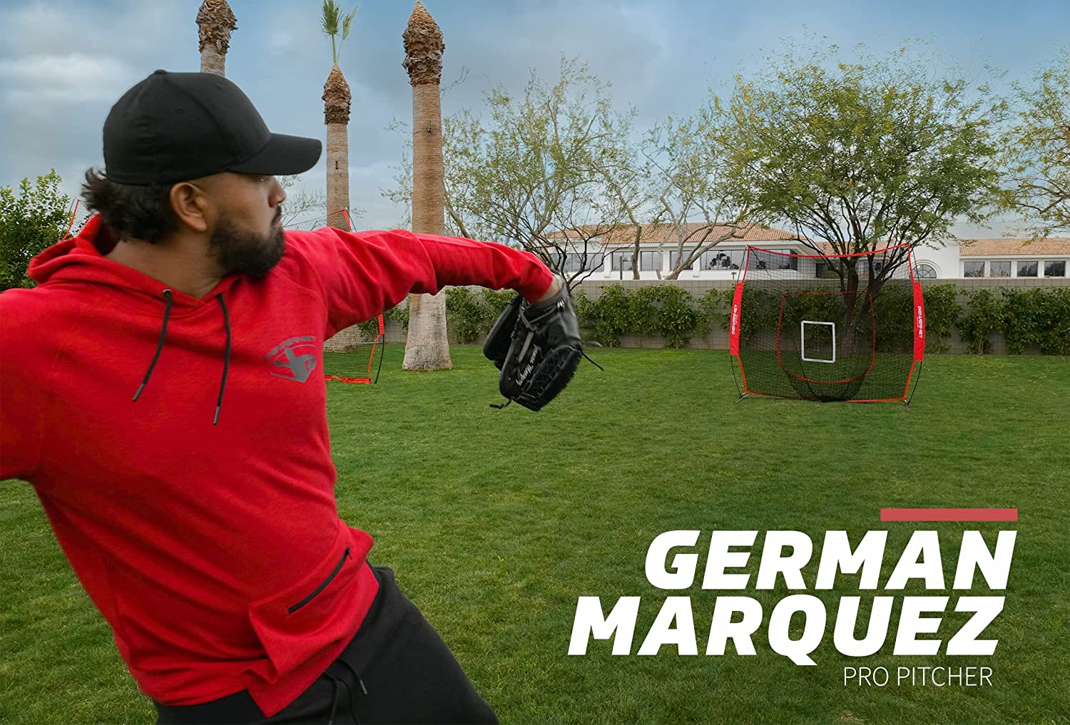 PowerNet DLX 7x7 Baseball Softball Hitting Net - Maximum Velocity Sports