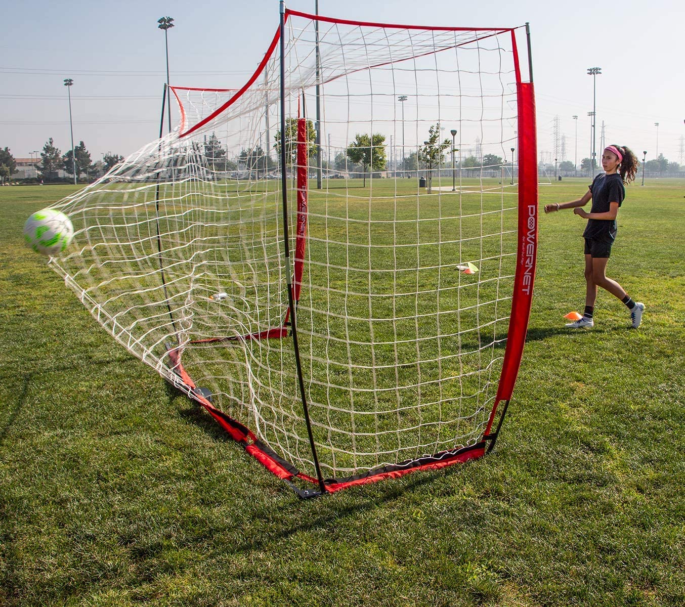 PowerNet Futsal Soccer Goal 3M x 2M (9.84 Ft x 6.56 ft) - Maximum Velocity Sports