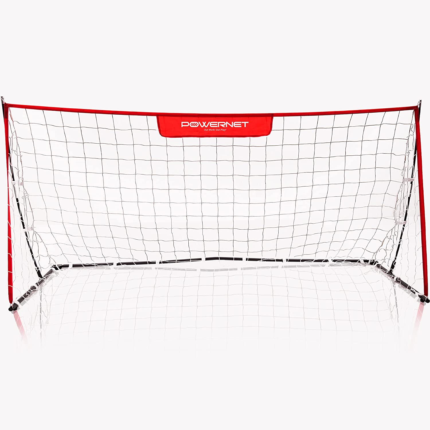 Powernet Light Weight Soccer Goals (With Sandbag) 3 Sizes - Maximum Velocity Sports