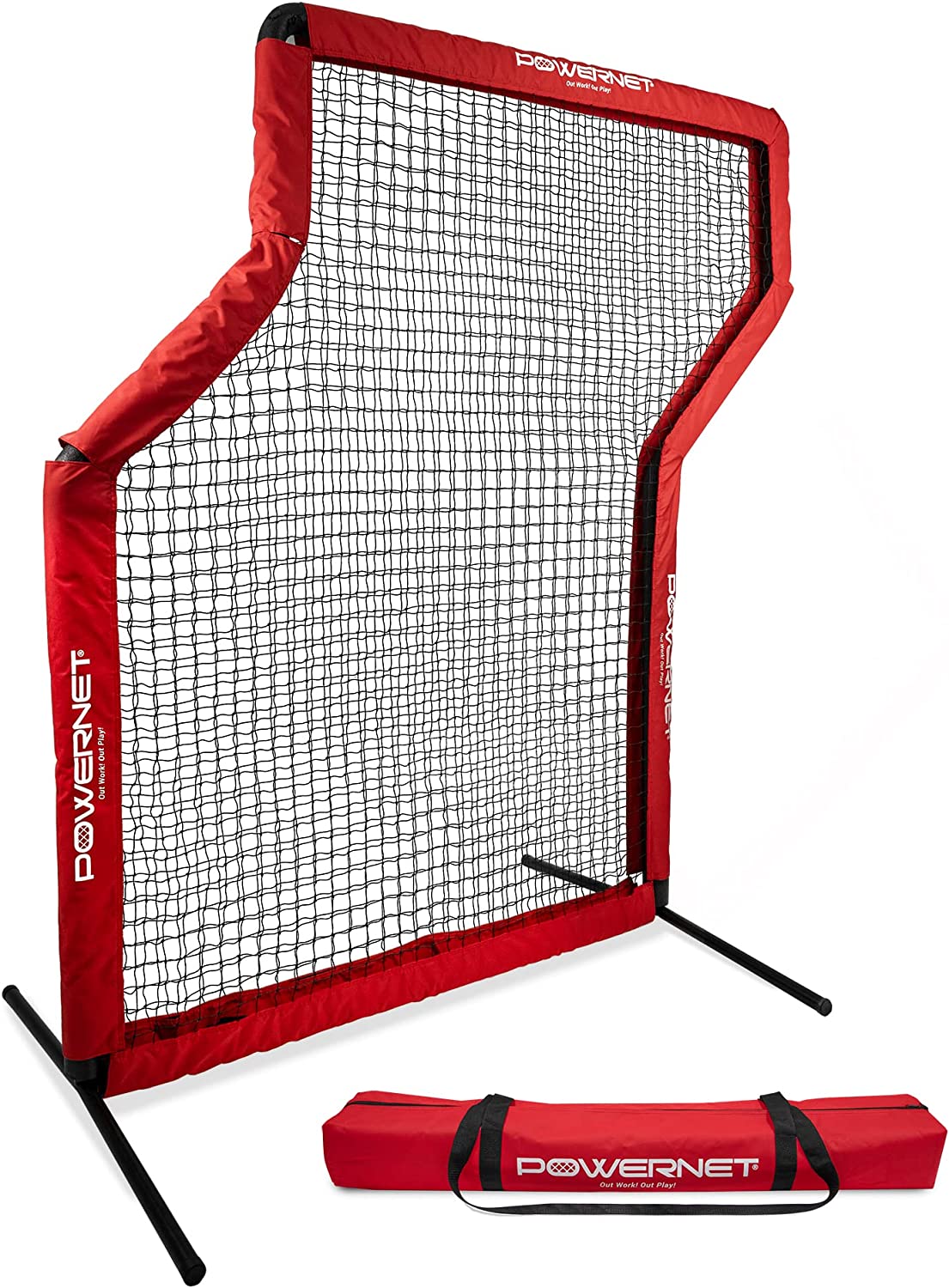 PowerNet Pitching Protection Z-Screen - Maximum Velocity Sports