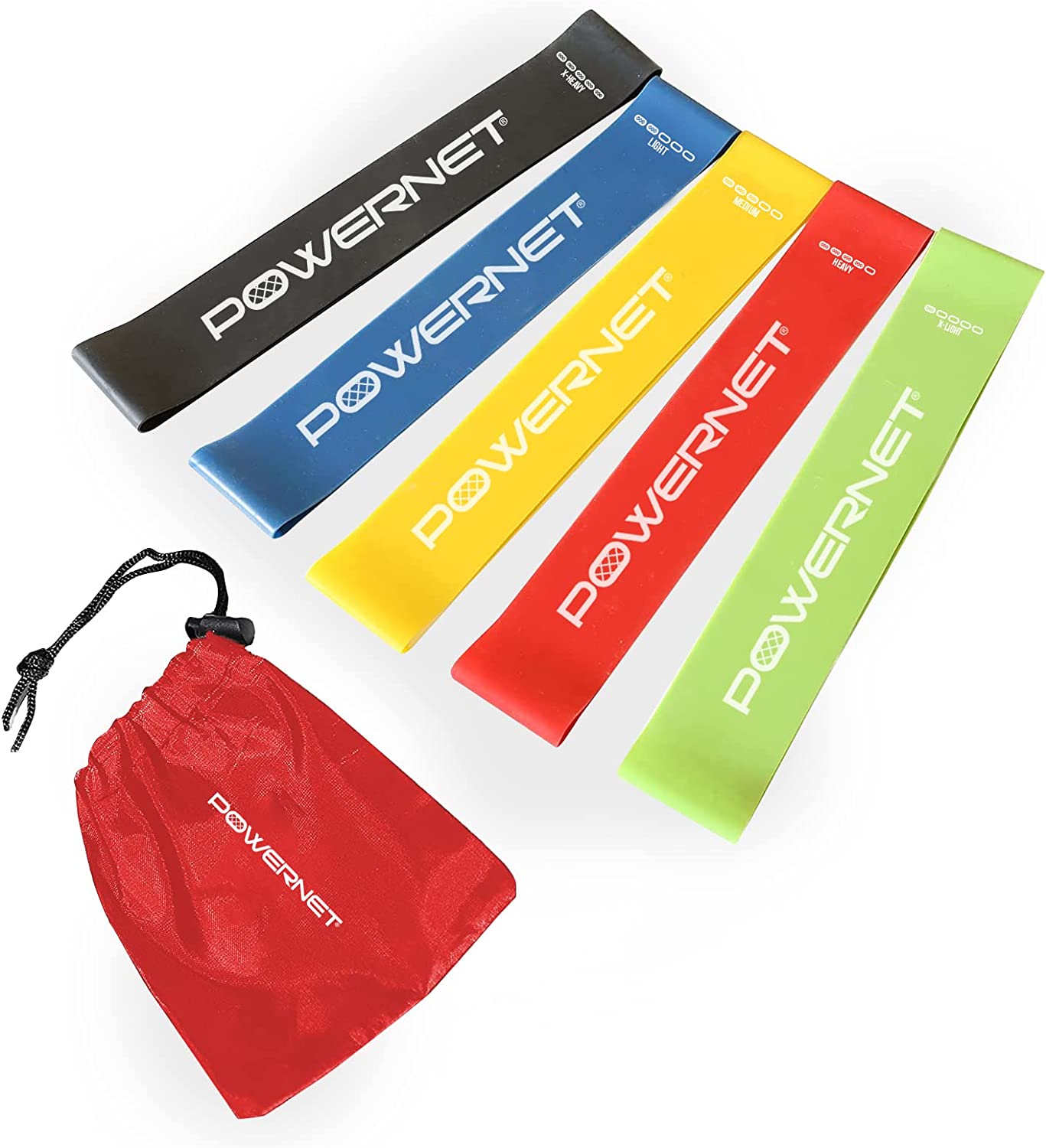 PowerNet Resistance Loop Exercise Bands - Maximum Velocity Sports