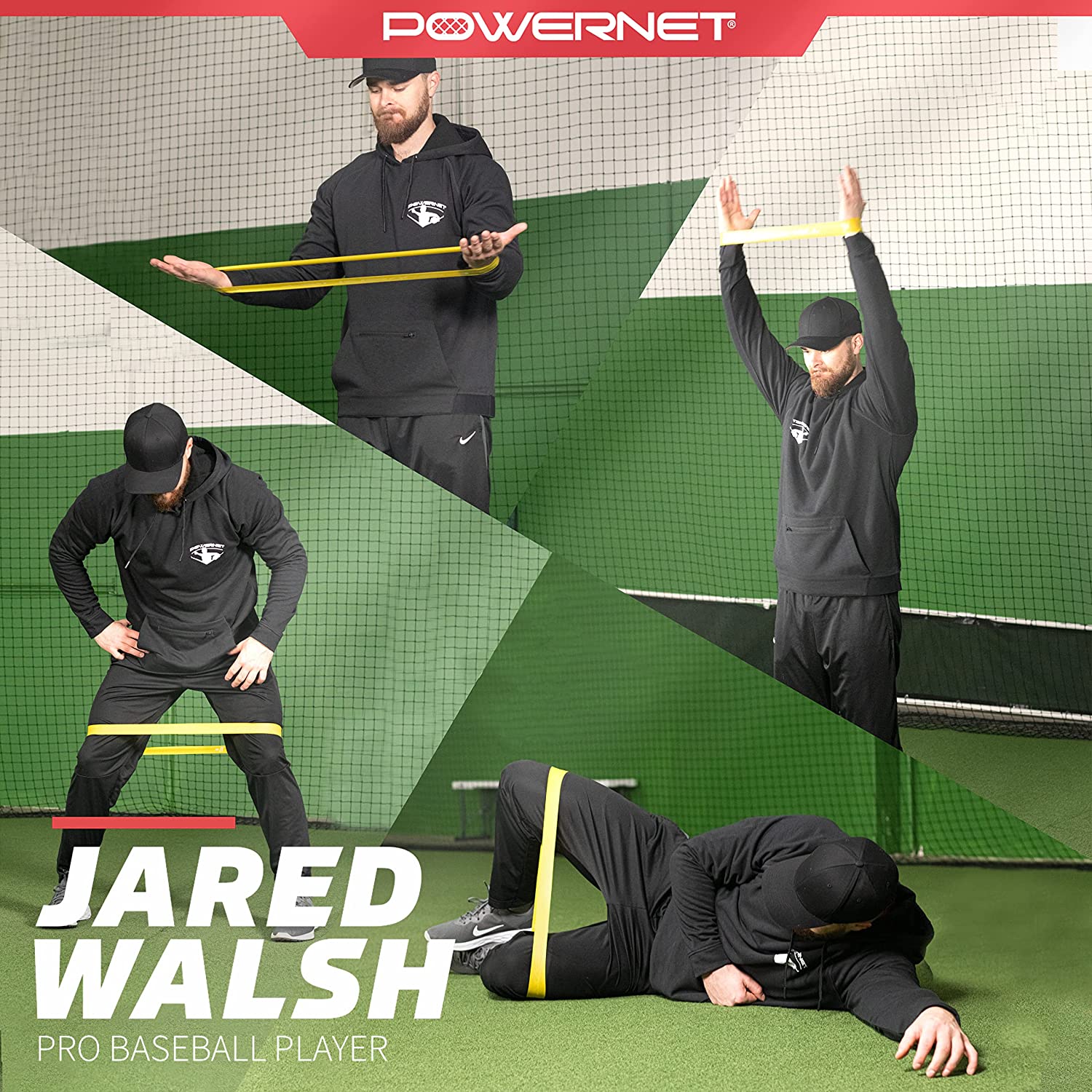 PowerNet Resistance Loop Exercise Bands - Maximum Velocity Sports