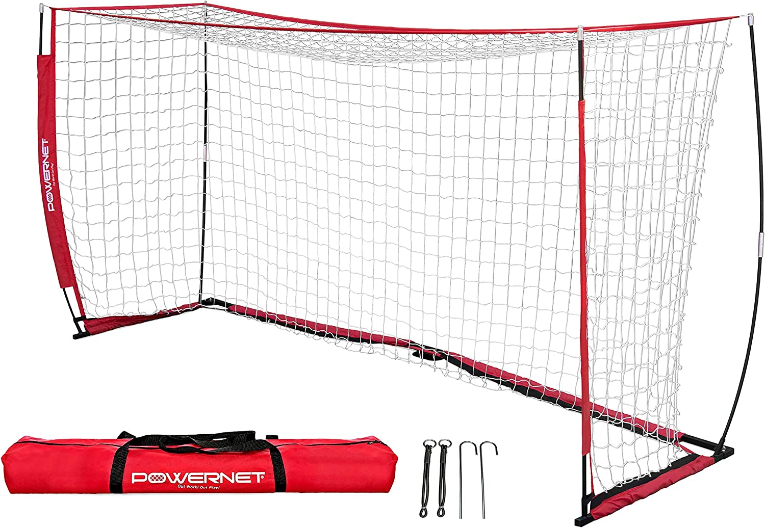 PowerNet Soccer Goal 12 x 6 - Maximum Velocity Sports