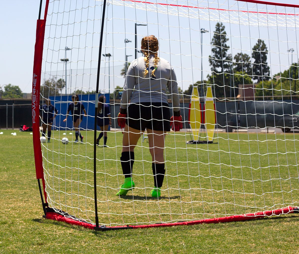PowerNet Soccer Goal 18.5x6.5 - Maximum Velocity Sports