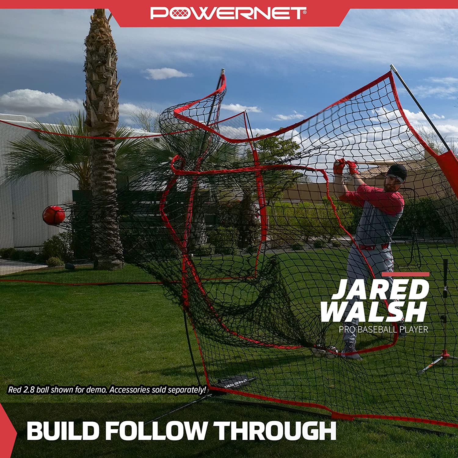 PowerNet Weighted Training Balls 2.8" Baseball 6 Pack - Maximum Velocity Sports