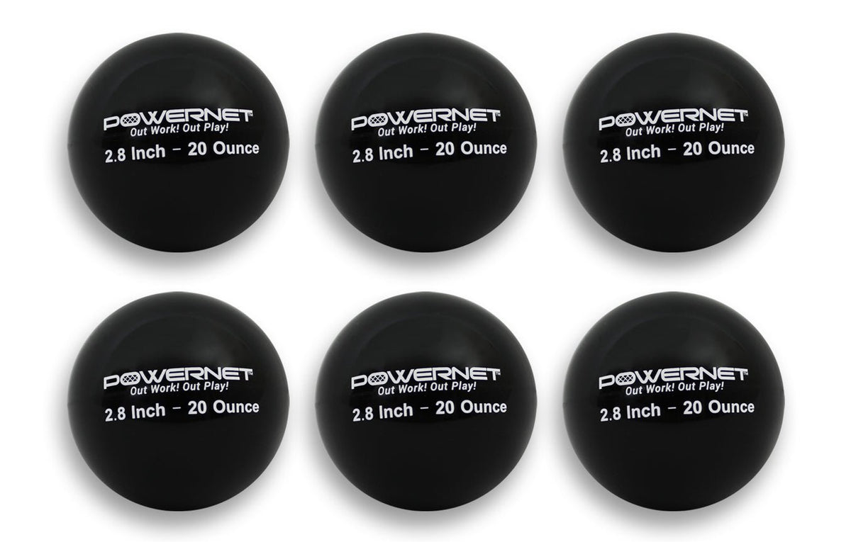 Weighted Softballs, 8 Different Weights Included