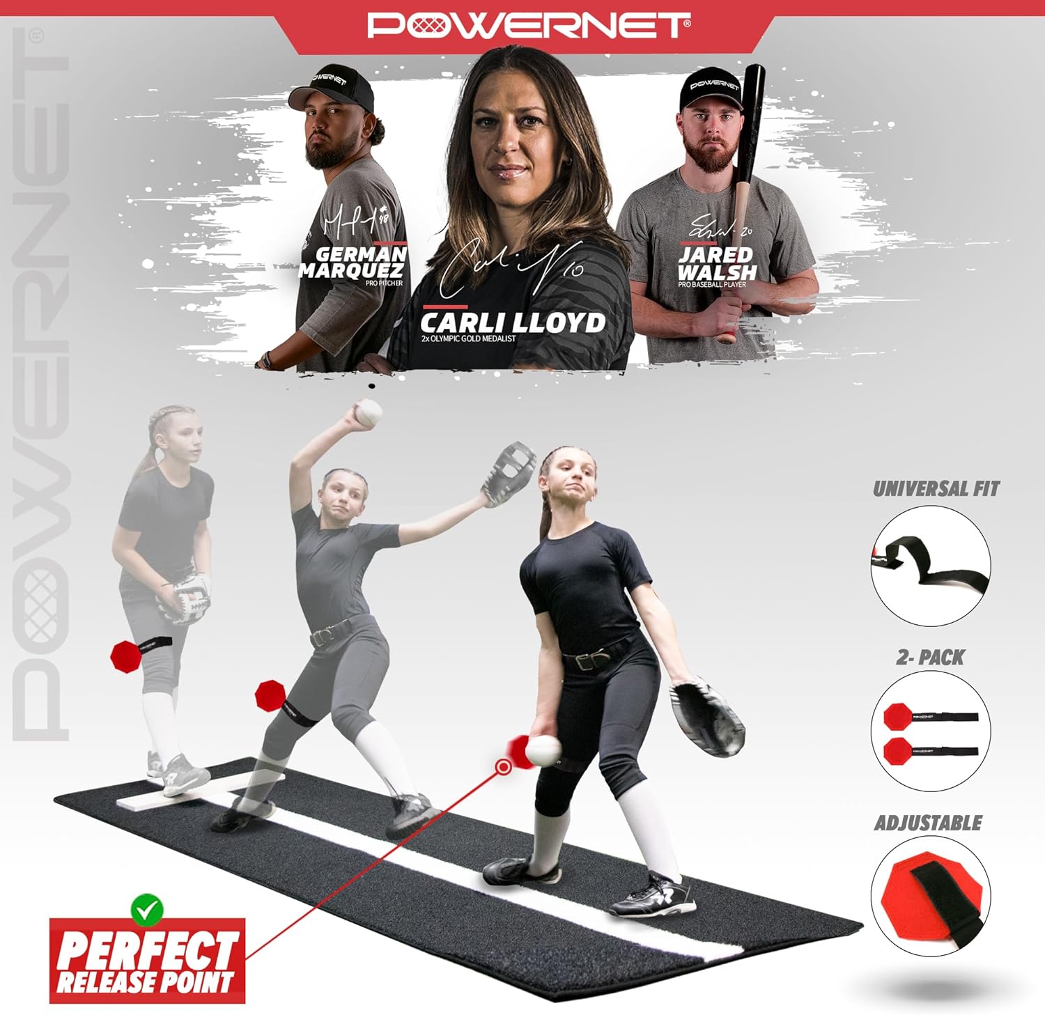 PowerNet Windmill Trainer Softball Pitching Aid - Maximum Velocity Sports