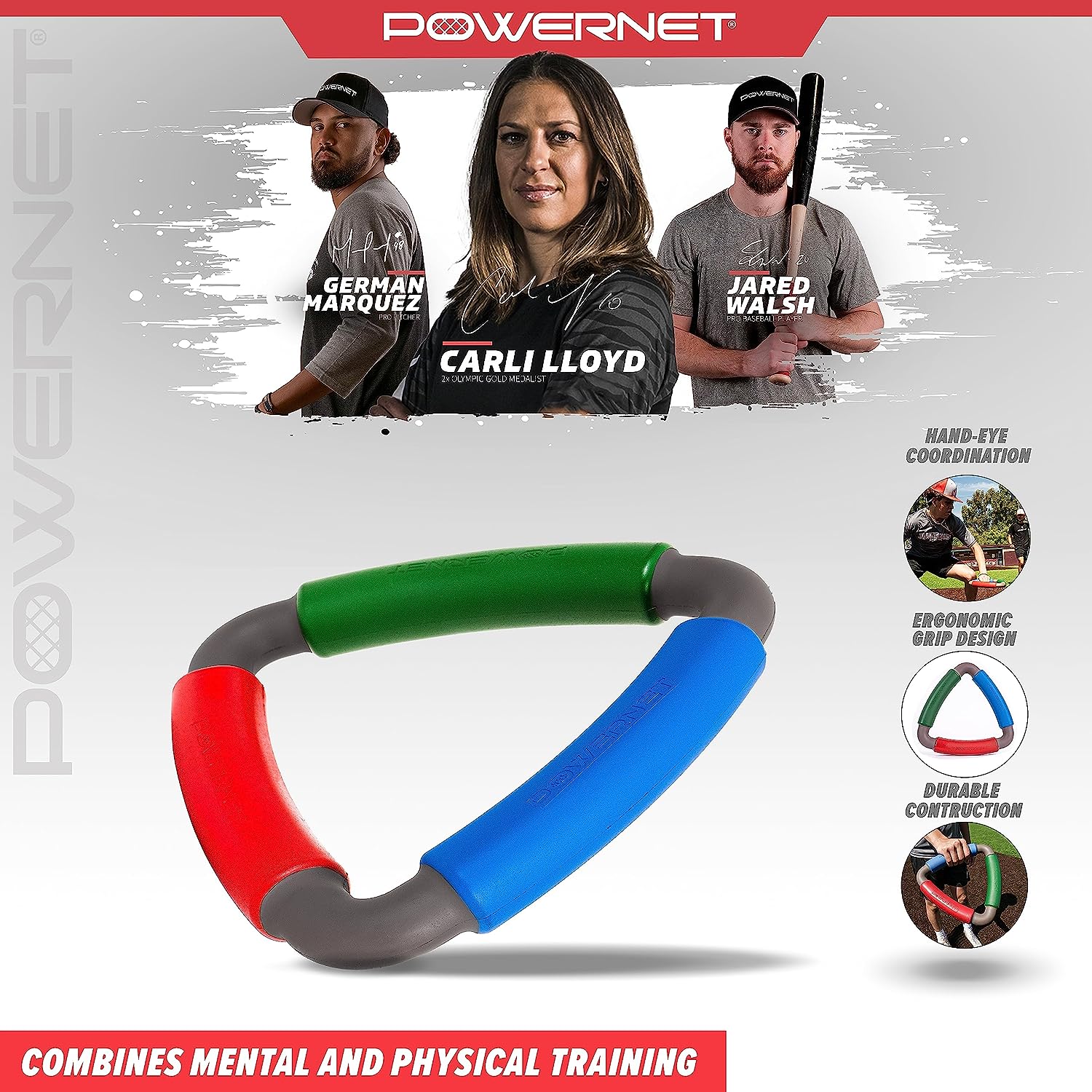 Tri-Action Catch | Hand-Eye Coordination | Reflex Agility Aid - Maximum Velocity Sports