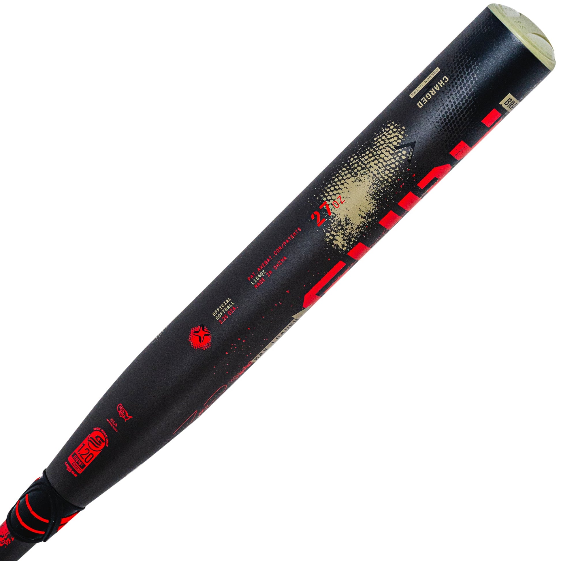 Axe Fury Bravo USSSA Slowpitch Bat | Zane Migues Player Edition | 1 ½ oz. Maxloaded | Axe Handle | - Maximum Velocity Sports