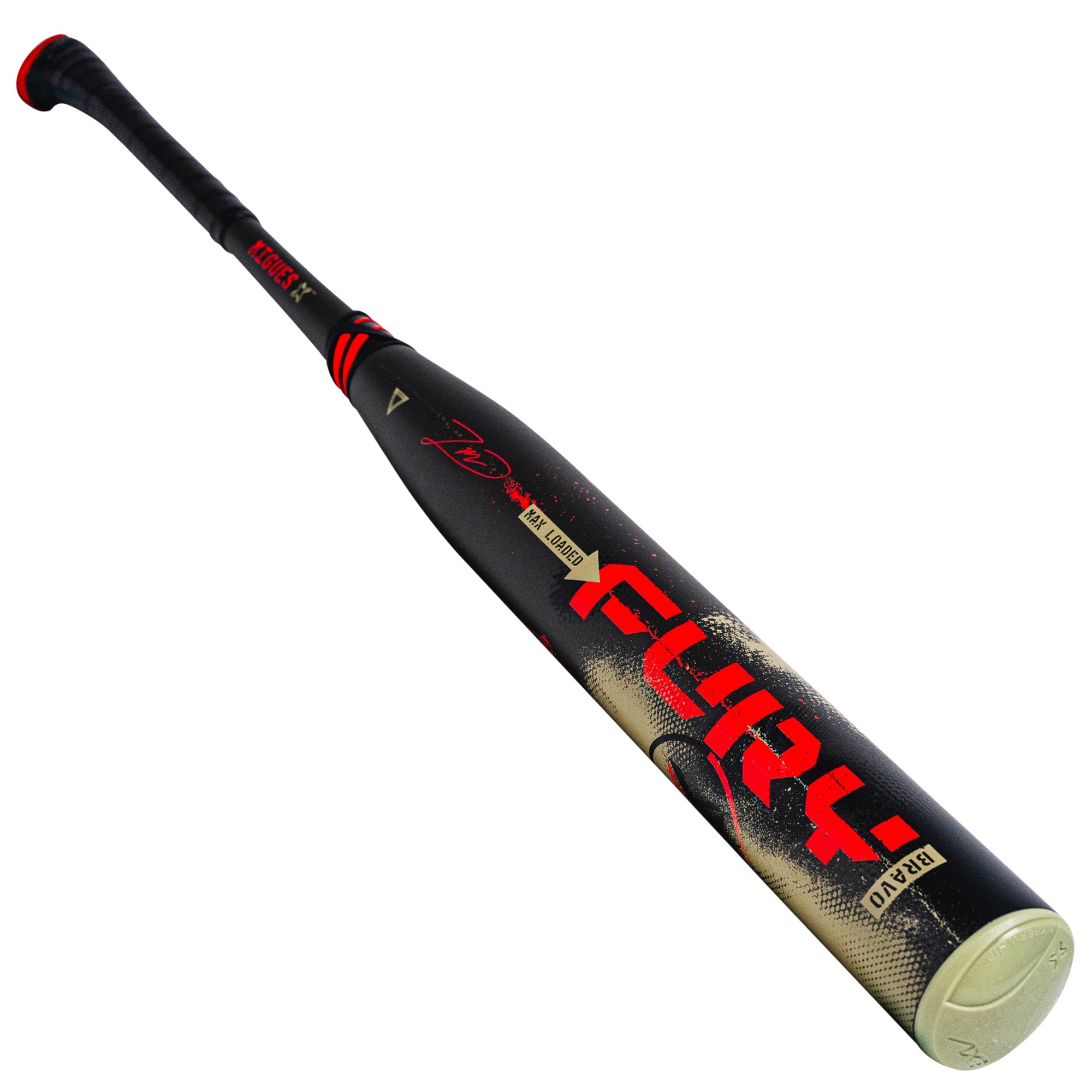 Axe Fury Bravo USSSA Slowpitch Bat | Zane Migues Player Edition | 1 ½ oz. Maxloaded | Axe Handle | - Maximum Velocity Sports